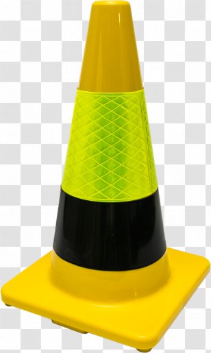 Product Design Cone - Yellow - Lime Transparent PNG