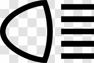 Headlamp Light Beam - Icon Transparent PNG