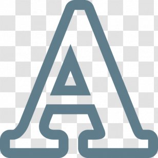 Letter Graphic Design Font - Letterspacing - 24 Letters Transparent PNG