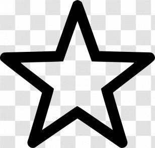 Five-pointed Star Shape Clip Art Transparent PNG