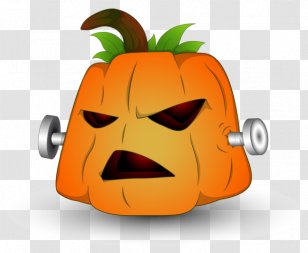 Halloween Jack-o-lantern Pumpkin Clip Art - Cucurbita - Grimace Winding Material Transparent PNG