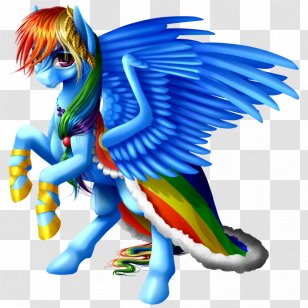 Rainbow Dash Pony Horse Princess Luna Drawing - Fictional Character Transparent PNG