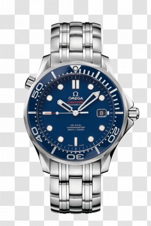Omega Speedmaster Seamaster OMEGA Men's Diver 300M Co-Axial Coaxial Escapement SA - Sa - Watch Transparent PNG