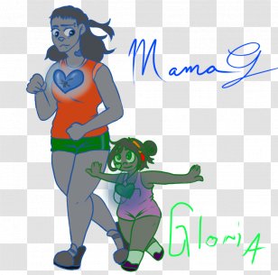 Gloria Character Drawing Madagascar - Modern Family - Mama's Daughter's Whisper Transparent PNG