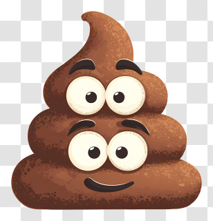 Pile Of Poo Emoji - Smiling Poop Emoji Transparent PNG