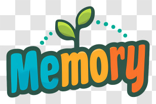 Memory Logo - Playful Memory Learning Logo Transparent PNG