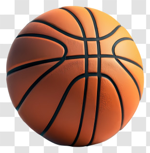 Basketball - Orange Basketball For Sports Transparent PNG