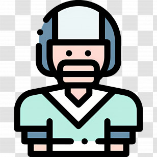 American Football Player - Football Player In Uniform Transparent PNG