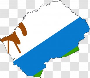 Flag Of Lesotho 2014 Political Crisis Clip Art Transparent PNG