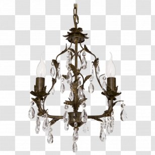 Chandelier Lighting Light Fixture Incandescent Bulb - Ceiling - Fancy Lamp Transparent PNG