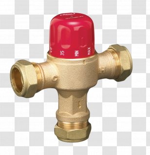 Thermostatic Mixing Valve Underfloor Heating Water Central - Heat - Shower Transparent PNG