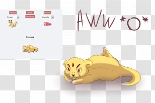 Arcanine PokÃ©mon X And Y My Ranch Persian - Growlithe - Marry Transparent PNG