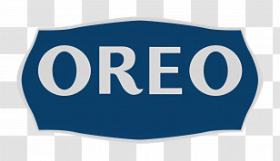 Oreo Logo - Oreo Logo In Blue Transparent PNG