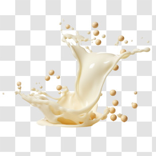 Milk Splash - Milk Splash Illustration Transparent PNG