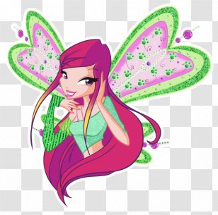 Bloom Tecna Aisha Roxy Winx Club: Believix in You, Ali, brush Footed  Butterfly, symmetry, fictional Character png