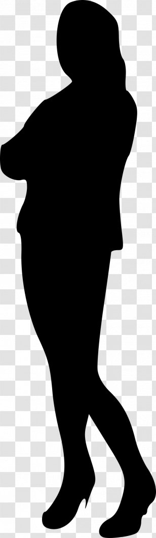 Silhouette Photography Clip Art - Monochrome - SUIT WOMEN Transparent PNG