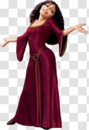 Donna Murphy Tangled Gothel Rapunzel Flynn Rider - The Series - Creative Transparent PNG