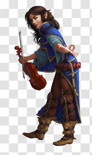 Pathfinder Roleplaying Game Dungeons & Dragons Bard Half-elf - Adventurer - Elf Transparent PNG