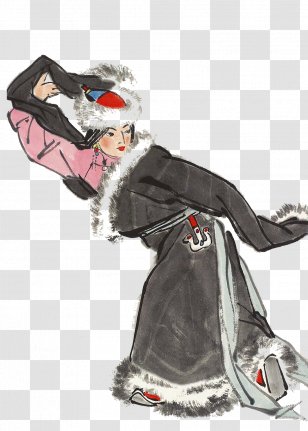 U8ac7u4feeu990a Tibetan People Culture U8ac7u8b80u66f8 - Fictional Character - Woman Wearing A Hat Transparent PNG