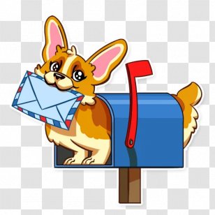 Telegram Sticker App Store Pembroke Welsh Corgi - Advertising - Dog Transparent PNG