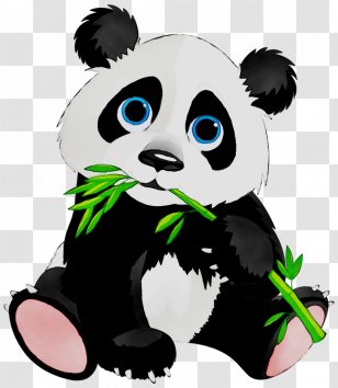 Giant Panda Clip Art Cuteness Cartoon Transparent PNG