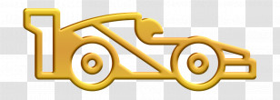 Speed Icon Formula 1 Car Facing Right Icon Transport Lines Icon Transparent PNG