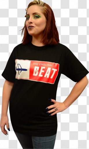 Hanes Men's EcoSmart T-Shirt 5170 The Beat Sleeve - Tshirt Transparent PNG