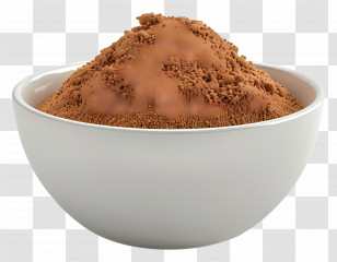 Masala Powder - Bowl Of Cocoa Powder For Baking Transparent PNG