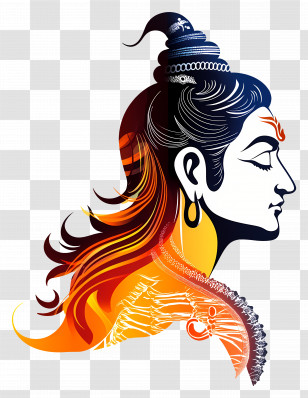 Maha Shivaratri - Shiva Silhouette Art Transparent PNG