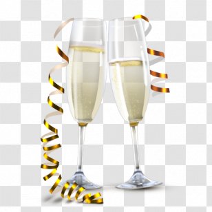 Champagne Wine Clip Art - Beer Glass Transparent PNG