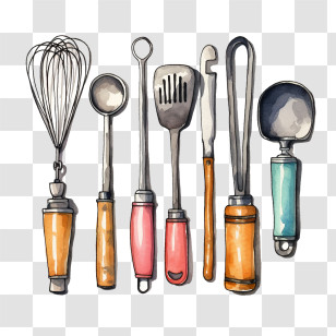 Culinarians Day - Kitchen Utensils Transparent PNG