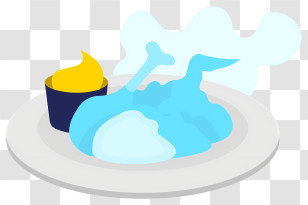 Food - Chicken With Sauce Transparent PNG