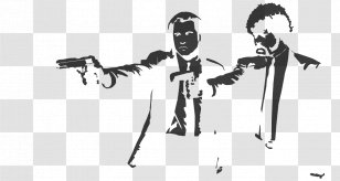 Daft Punk Stencil Wallpaper - Silhouette Transparent PNG