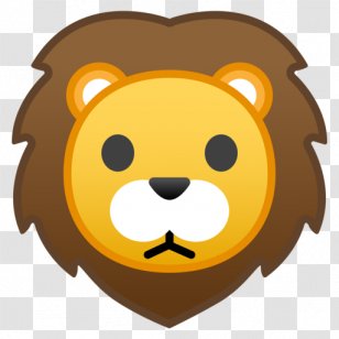 Emoji Lion Clip Art - Bear - Face Transparent PNG
