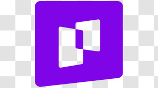 Platinumlist Logo - Purple Abstract App Icon Transparent PNG