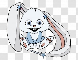 Rabbit Leporids Cat Clip Art - Heart Transparent PNG