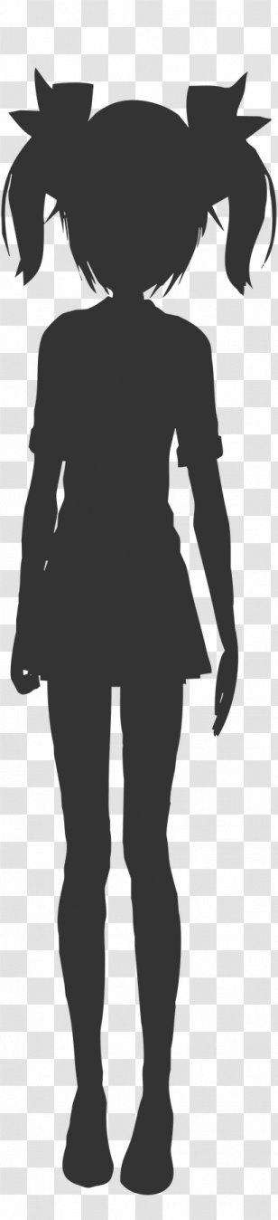 Doki Literature Club Protagonist Character Silhouette Frame Transparent Png