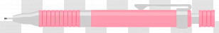 Mechanical Pencil - Pink Mechanical Pencil In Minimalist Design Transparent PNG