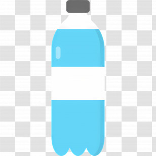 Mineral Water - Blue Water Bottle Icon Transparent PNG