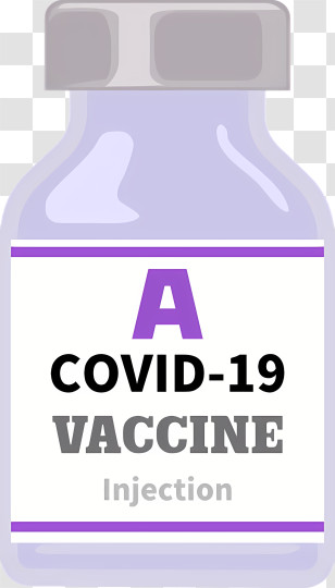 Covid 19 Vaccine - COVID-19 Vaccine Injection Vial Graphic Transparent PNG