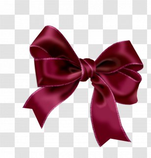 Ribbon Gift Purple Clip Art - Magenta - Bow Transparent PNG