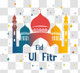 Eid Ul Fitr - Eid Ul Fitr Mosque Design Transparent PNG
