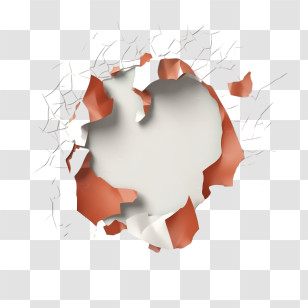 Torn Paper - Hole In Wall Effect Design For Decorative Purposes Transparent PNG