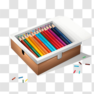 Crayon - Box Of Colored Pencils For Drawing Transparent PNG