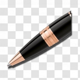 Ballpoint Pen Paper Pens Montblanc Fountain - Gold Plate Transparent PNG