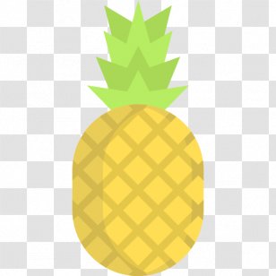 Organic Food Pineapple Cartoon Fruit - Grass Transparent PNG