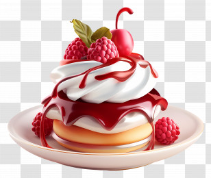 Dessert - Raspberry Dessert Transparent PNG