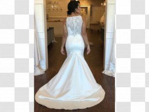 Wedding Dress Shoulder Party Satin - Ceremony Supply Transparent PNG