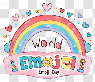 World Emoji Day - World Emoji Day Celebration Transparent PNG