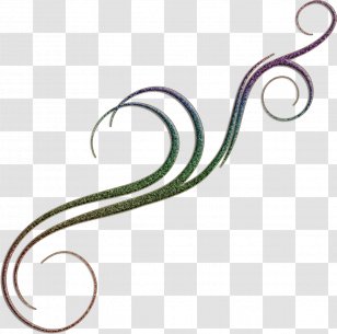 Body Jewellery Line Font - Alphabet Flower Elements Transparent PNG